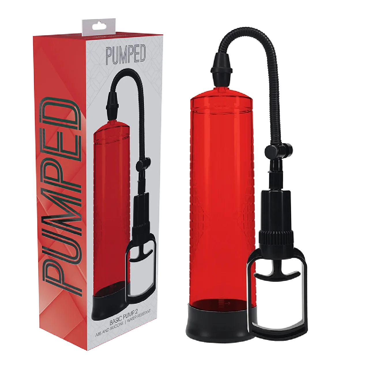 PUMPED - Basic Pump 2 - Water Resistant - Red