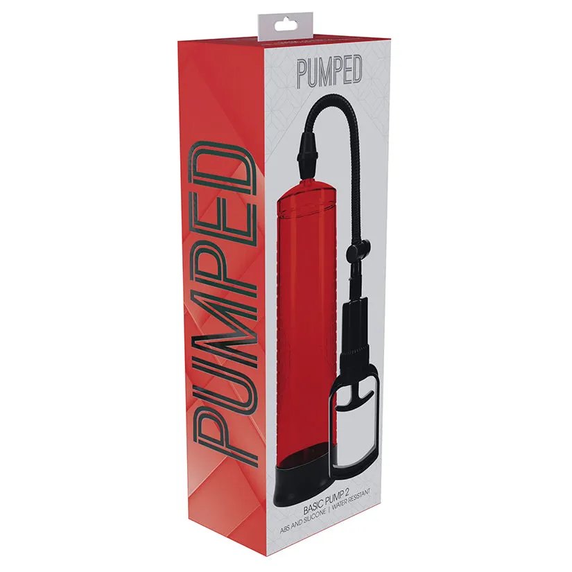 PUMPED - Basic Pump 2 - Water Resistant - Red