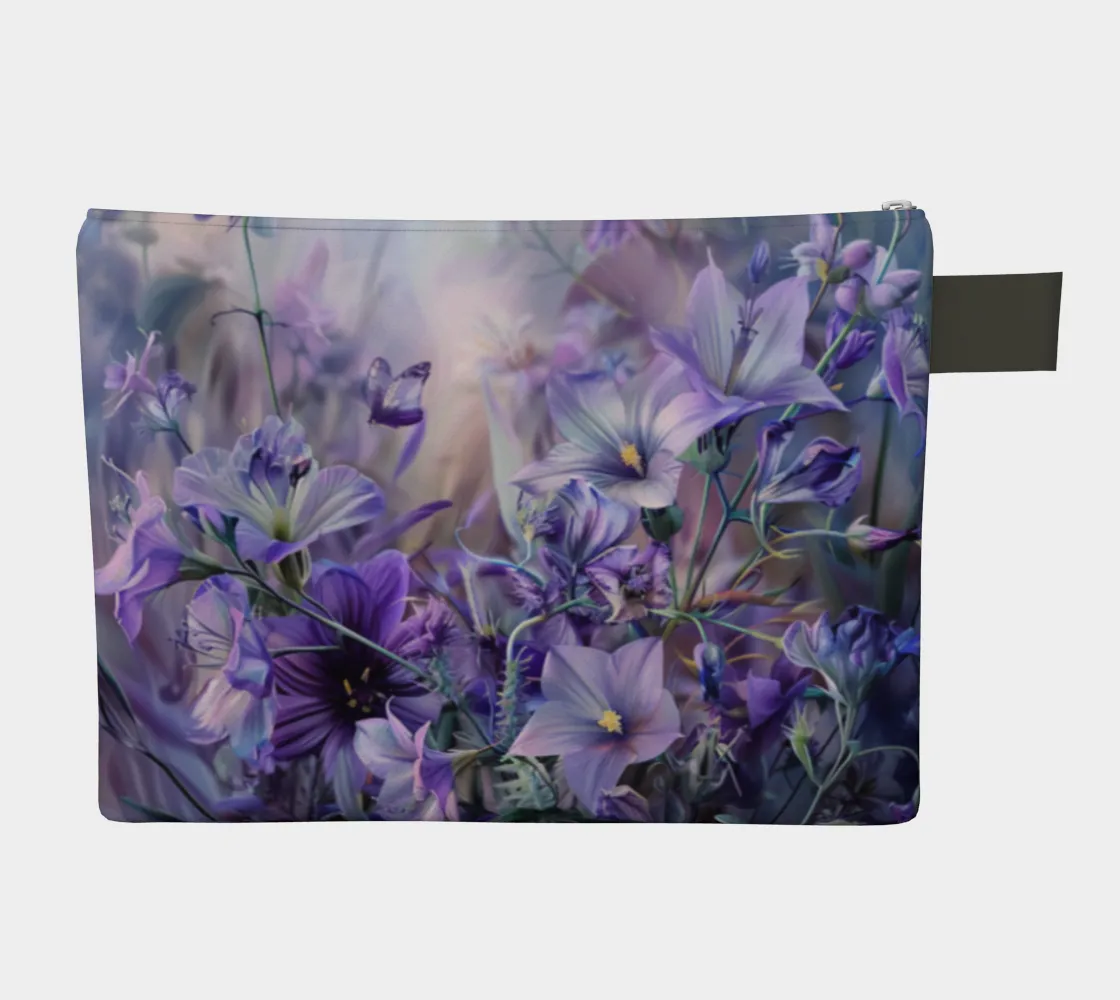 Purple WF Zipper Carry-all