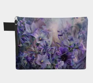 Purple WF Zipper Carry-all