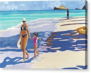 "Beach Day" - Canvas Print
