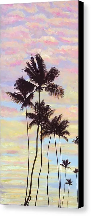 "Cotton Candy Clouds" - Canvas Print