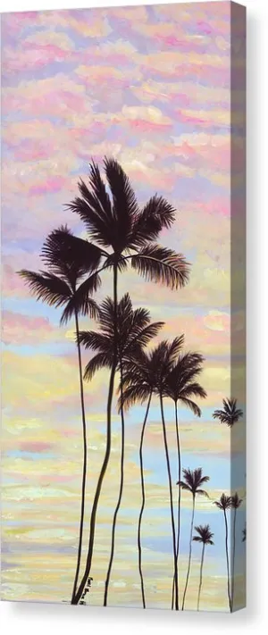 "Cotton Candy Clouds" - Canvas Print