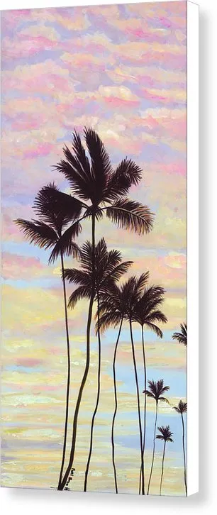 "Cotton Candy Clouds" - Canvas Print