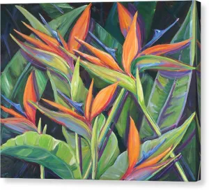 "Dancing Birds" - Canvas Print