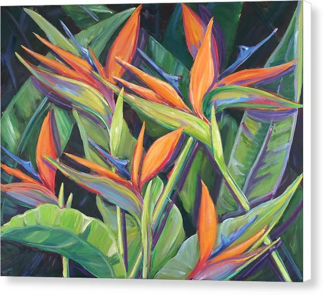 "Dancing Birds" - Canvas Print