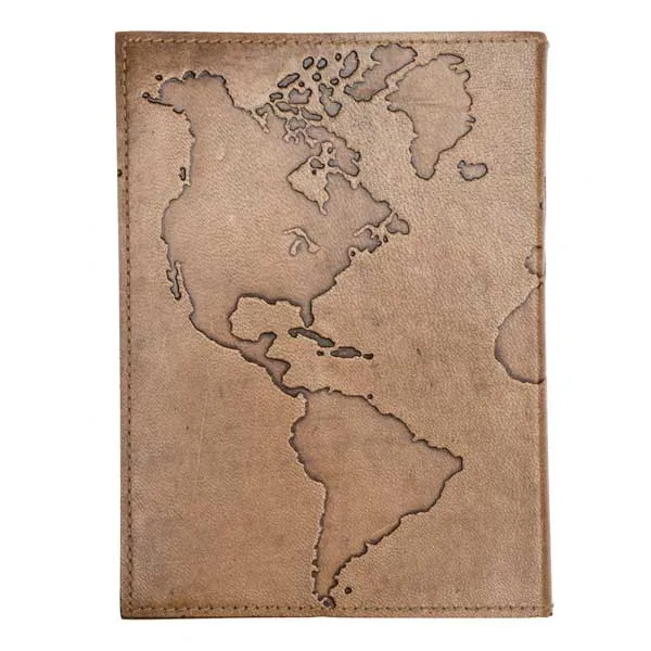 "Miles To Go" Fair Trade Cruelty Free Leather Journal