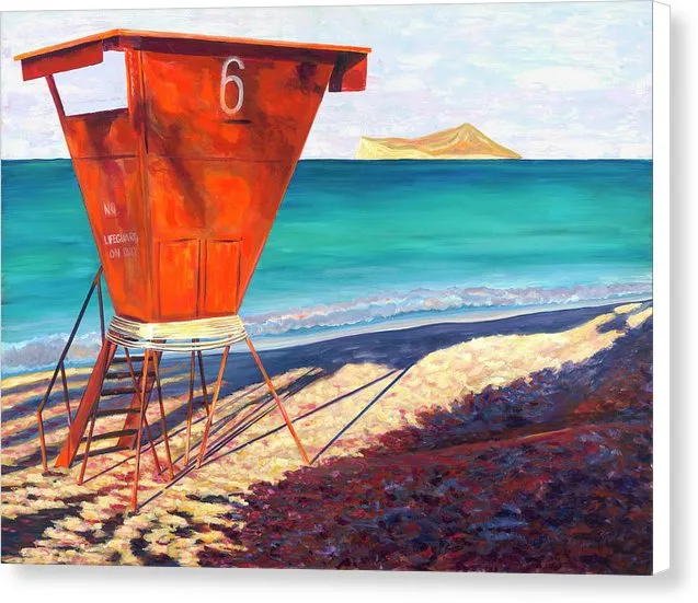 "Shades of Waimanalo" Tower Series - Canvas Print