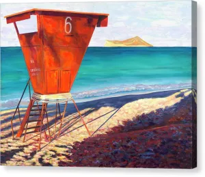 "Shades of Waimanalo" Tower Series - Canvas Print