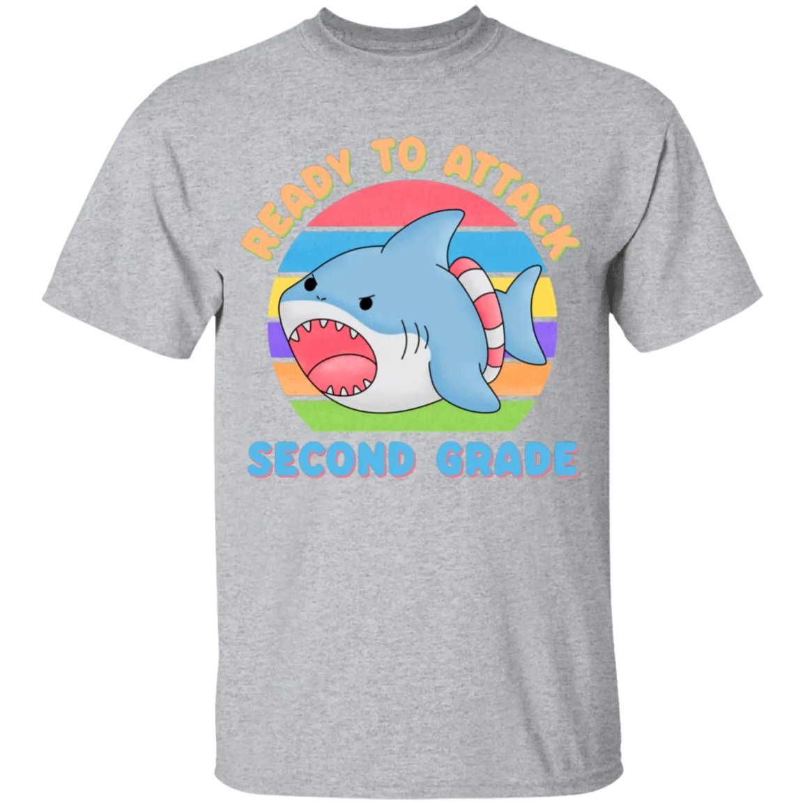 Ready to Attack Second Grade Youth Cotton T-Shirt