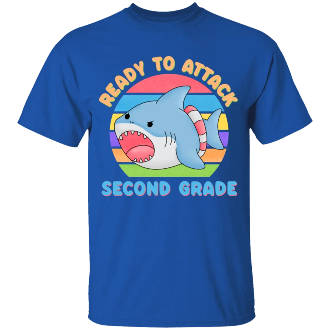 Ready to Attack Second Grade Youth Cotton T-Shirt
