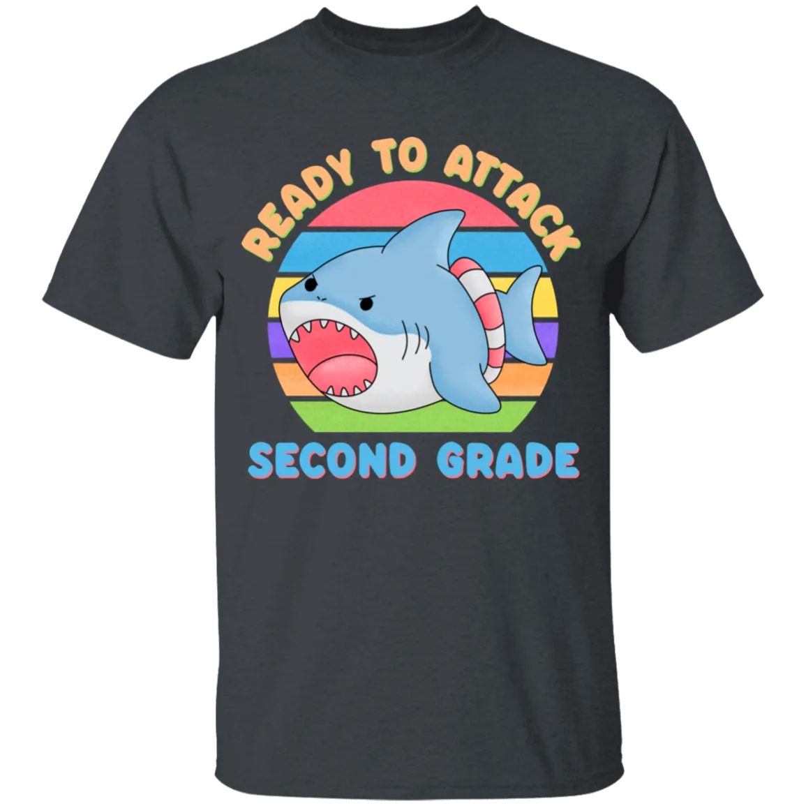 Ready to Attack Second Grade Youth Cotton T-Shirt