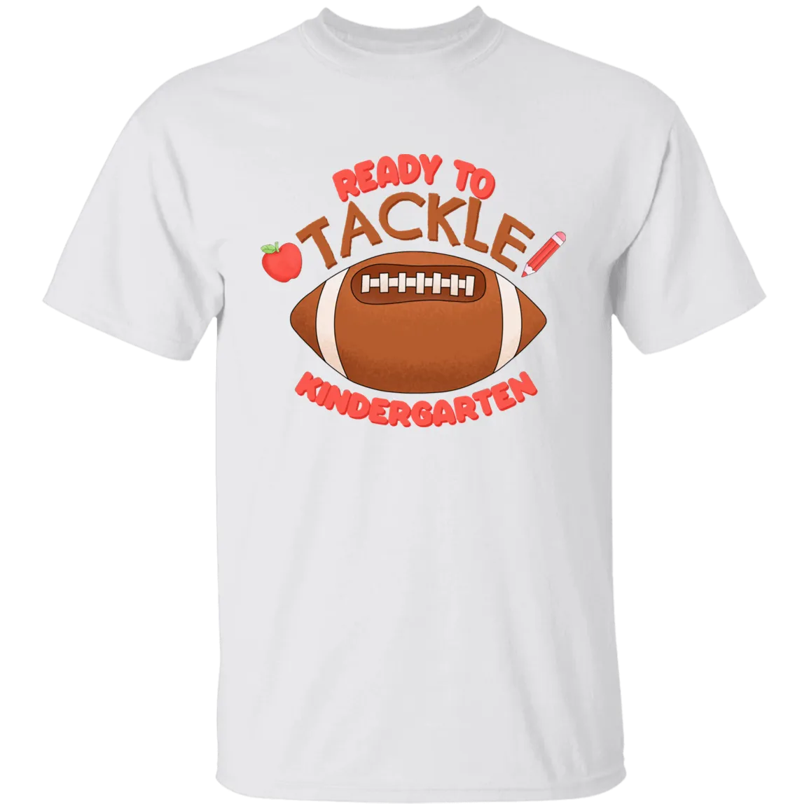 Ready To Tackle Kindergarten Cotton T-Shirt