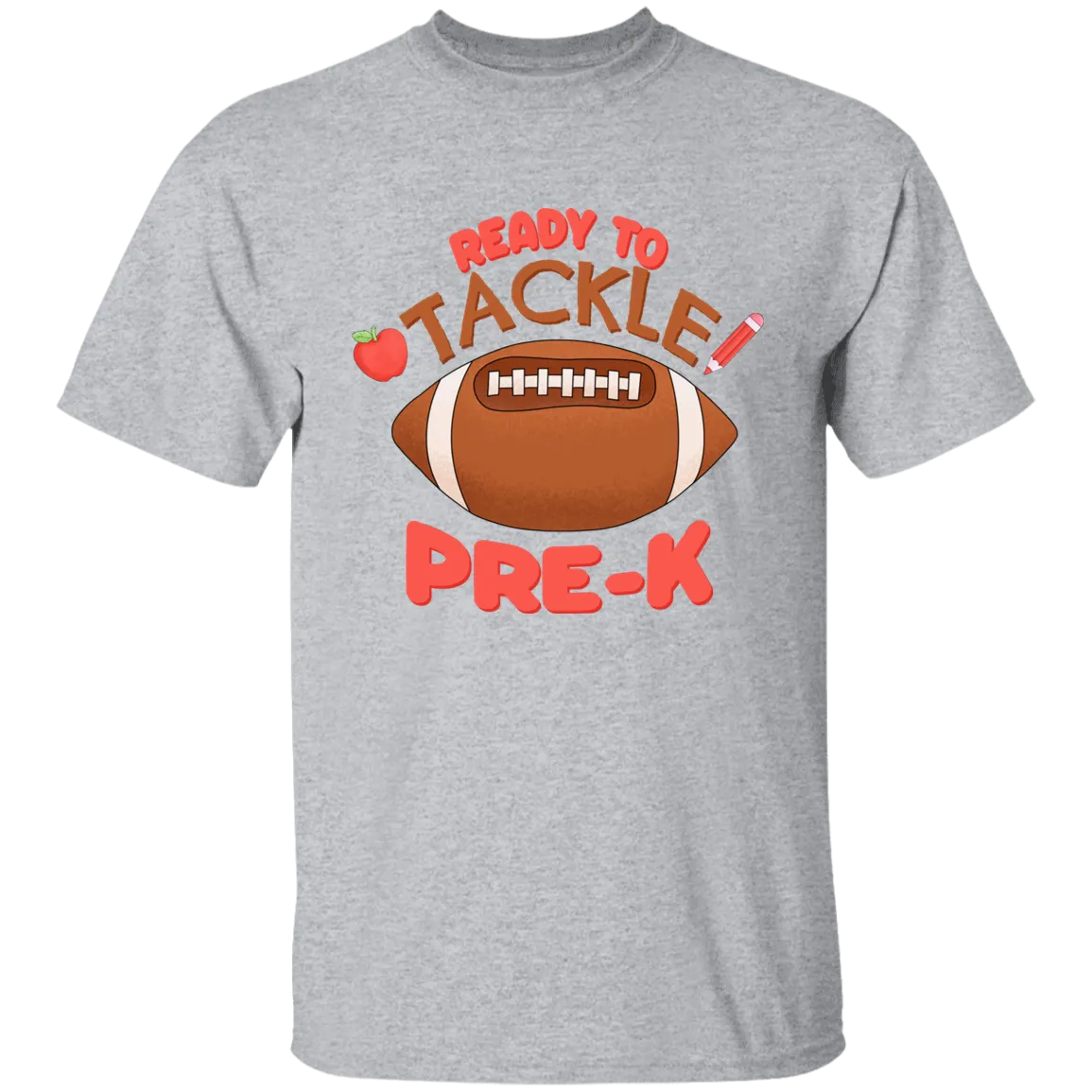 Ready to Tackle Pre K Cotton T-Shirt