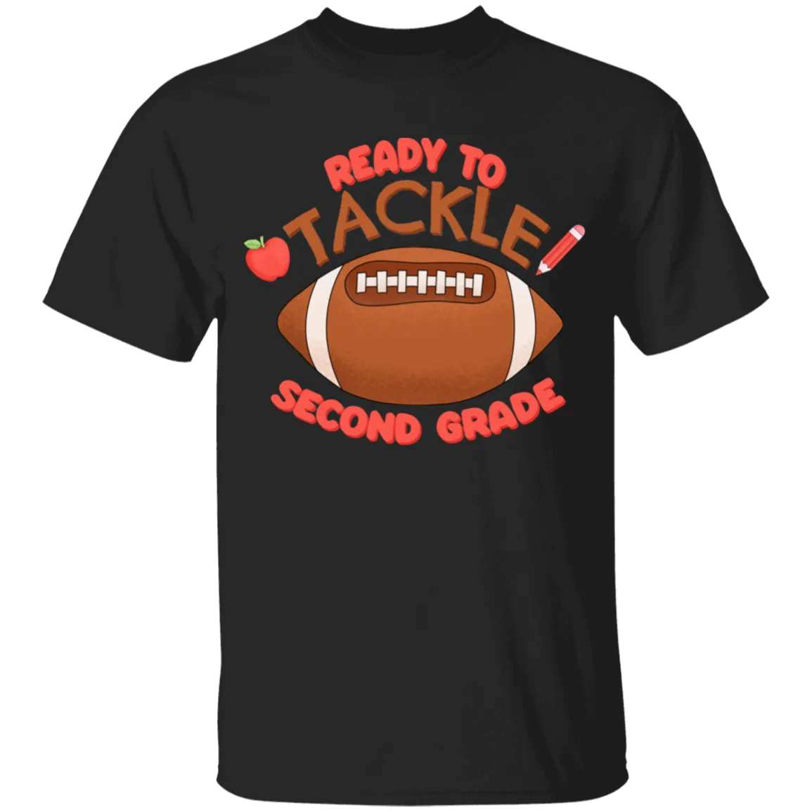 Ready to Tackle Second Grade Youth Cotton T-Shirt