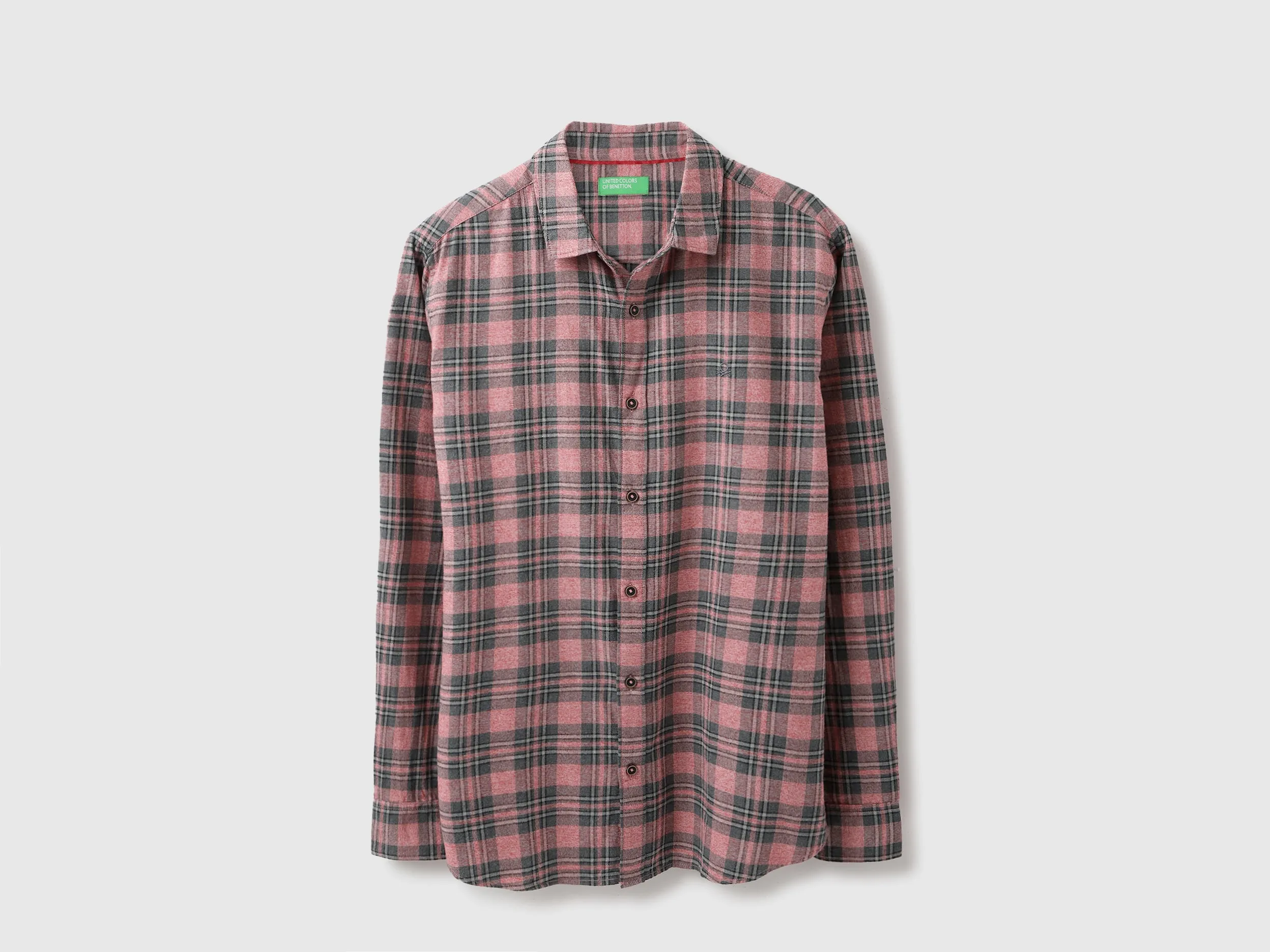 Regular Fit Spread Collar Printed Shirt