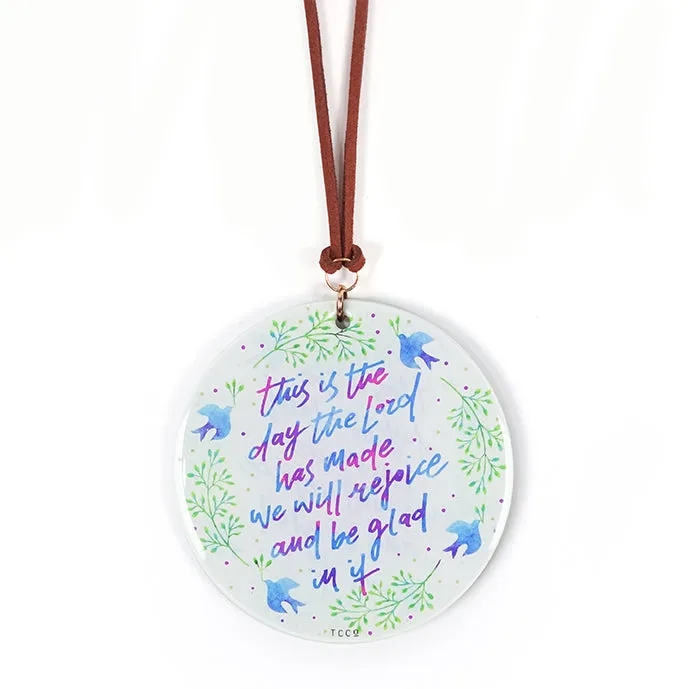 Rejoice And Be Glad {Keychain & Car Charm}