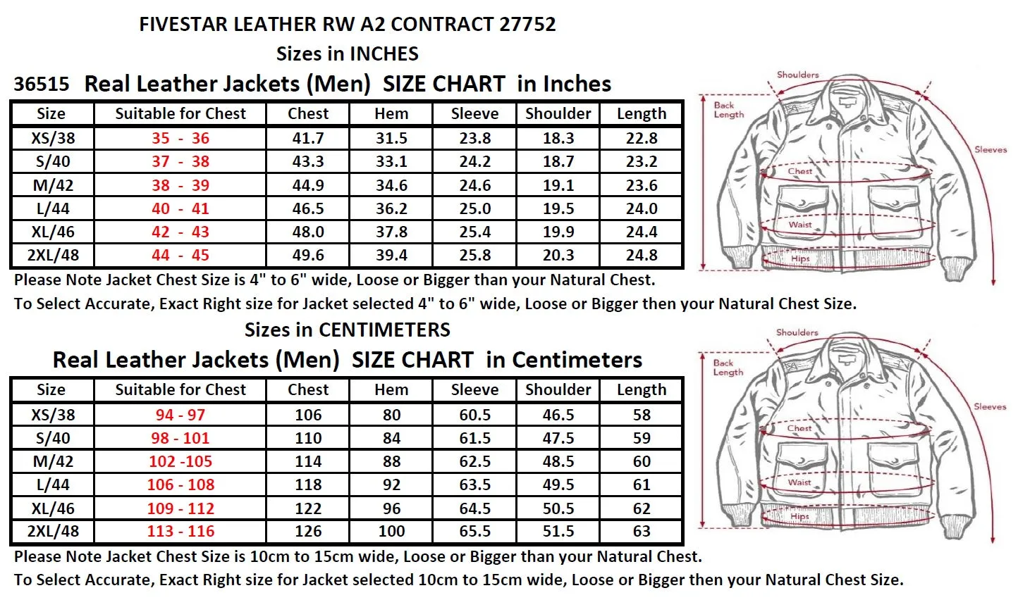 Repro A2 RW Clothing Co Contract No. W535 AC-27752 Real Horsehide Leather Pull Up Brown Jacket