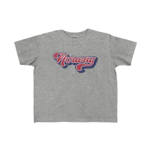 Retro Norway Toddler Tee