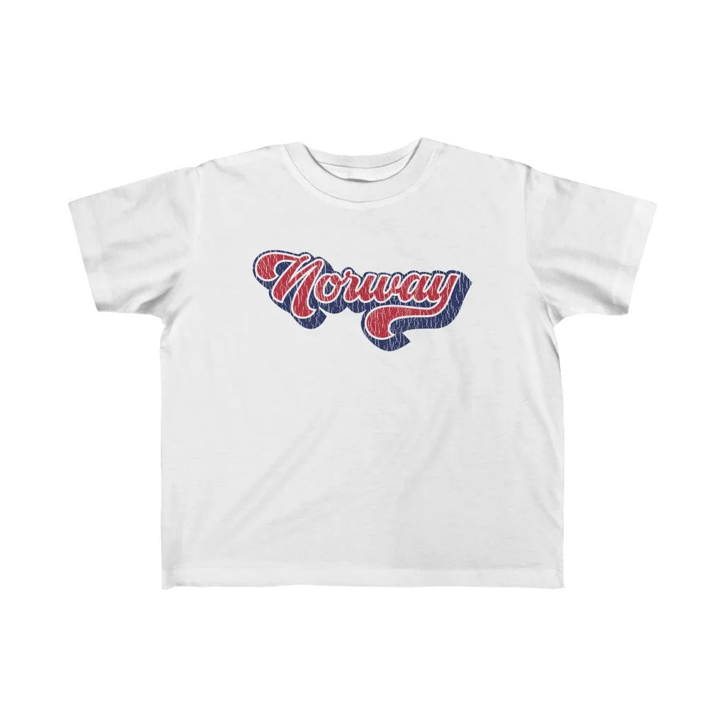 Retro Norway Toddler Tee