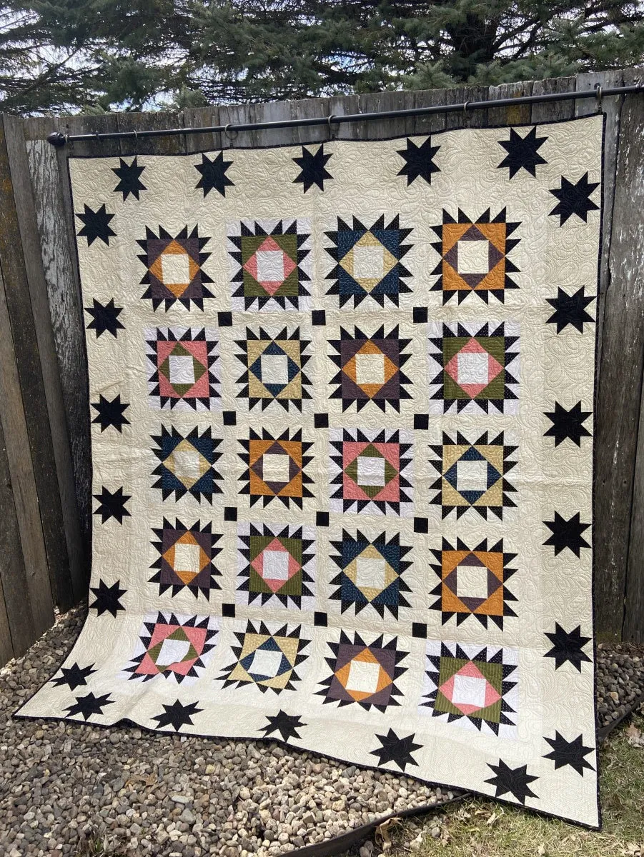 Reunion Lap Quilt Pattern - PDF