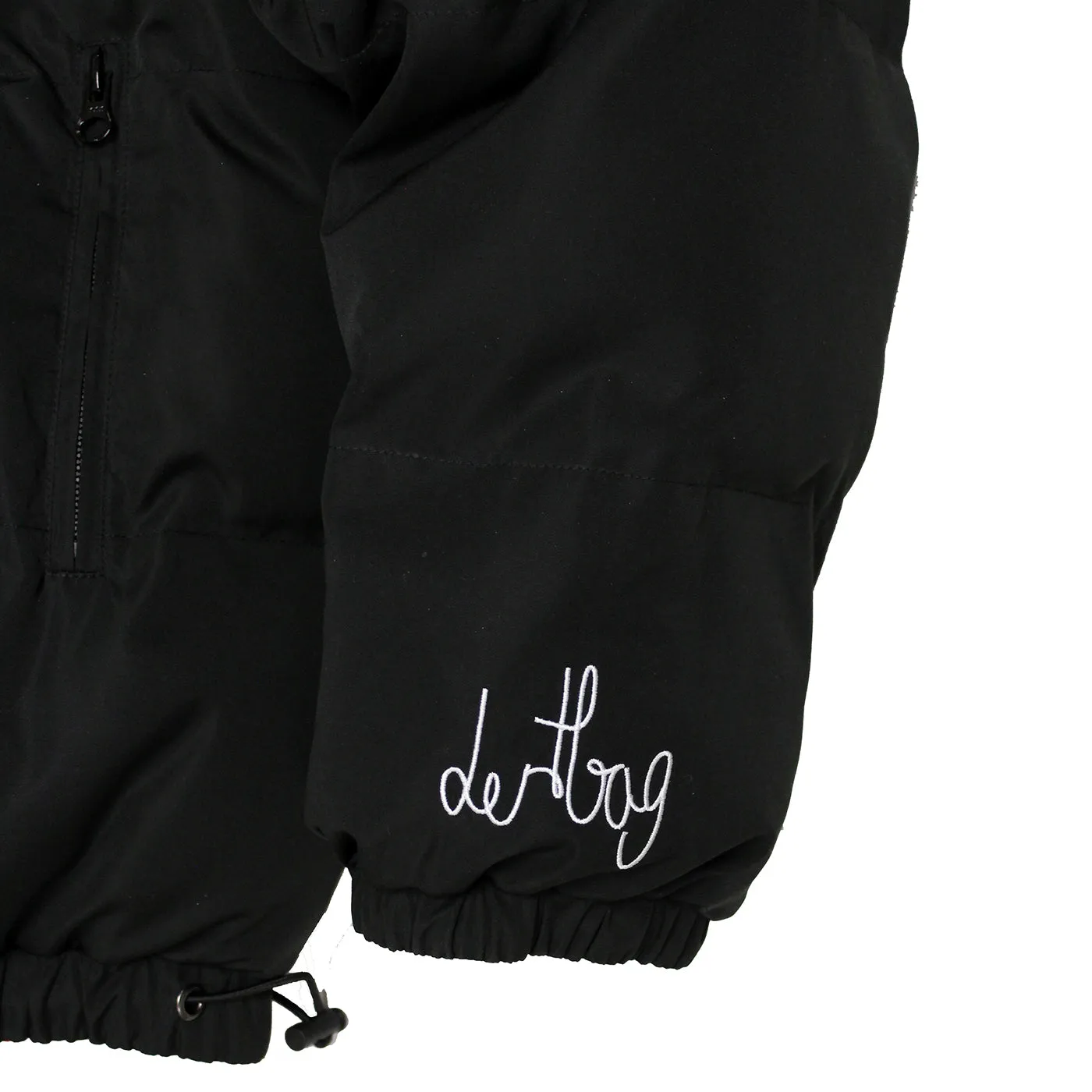 Reversible Braille Puffer Jacket