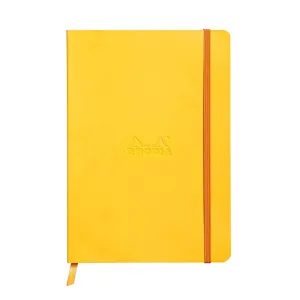 Rhodiarama Dot Grid Notebook / Yellow