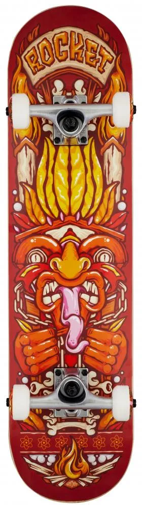 Rocket Chief Pile Up Complete Skateboard - 7.75"