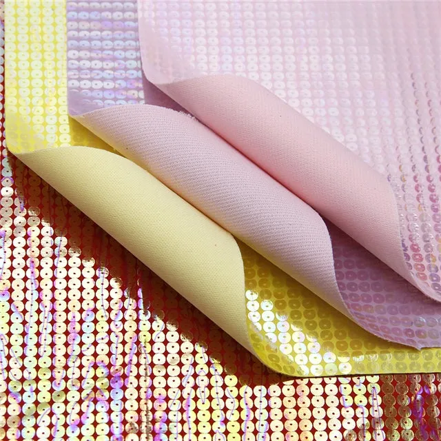 SALE Textured Holographic Purple Lavender Sequins ~ Faux Leather ~ 0.45mm