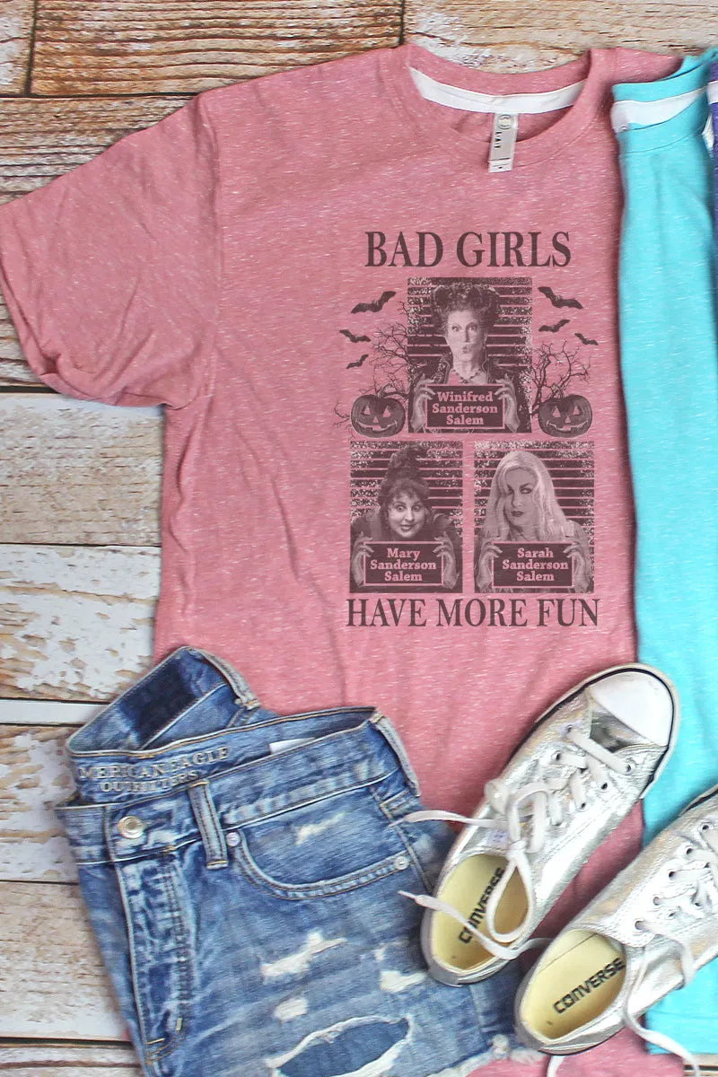 Sanderson Bad Girls Melange Jersey Tee
