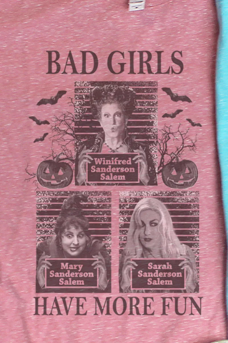 Sanderson Bad Girls Melange Jersey Tee