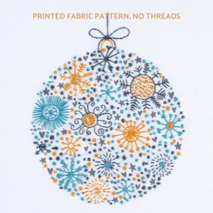 Scandinavian Christmas embroidery pattern