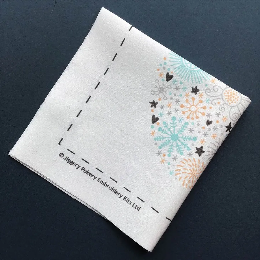 Scandinavian Christmas embroidery pattern