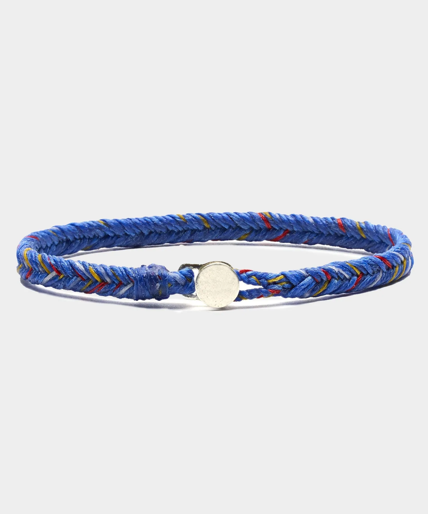 Scosha Classic Fishtail Button Bracelet In Daybreak