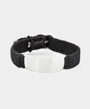 Scosha Id Belt Bracelet in Black