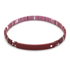 Scout Curated Wears Good Karma Ombre Bracelet - Gratitude Mulberry/Silver