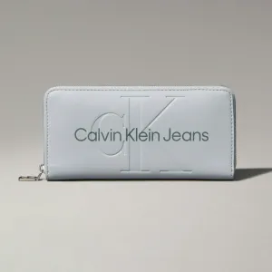 Sculpted Mono Purse - Light Blue