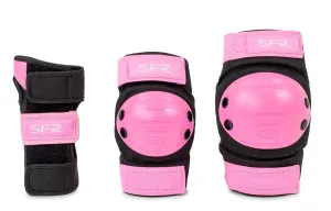 SFR Essententials Youth Ramp Triple Pad Set - Pink