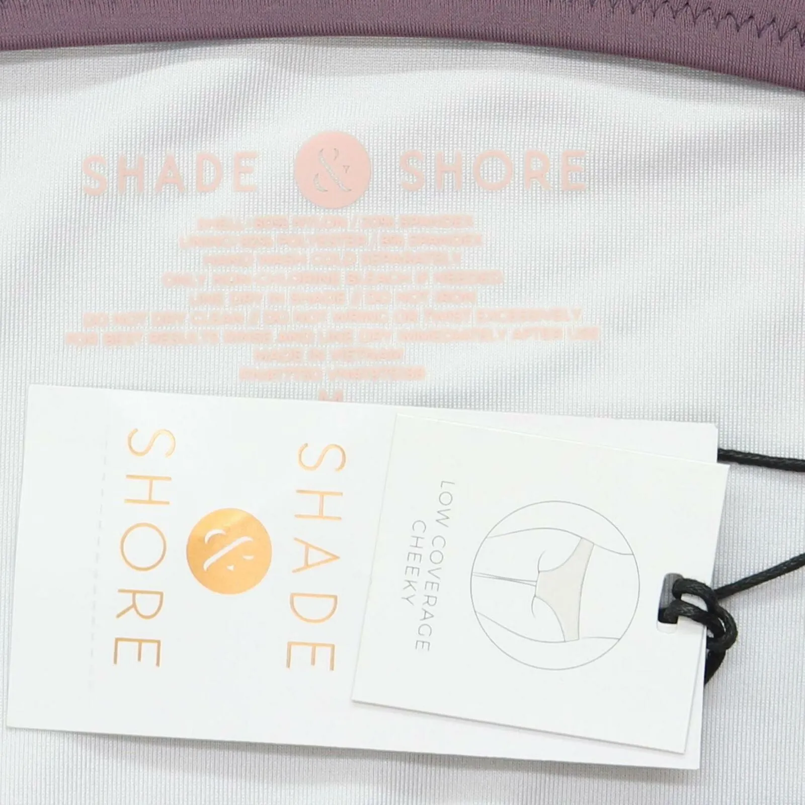 Shade & Shore Women's Cheeky Bikini Bottom