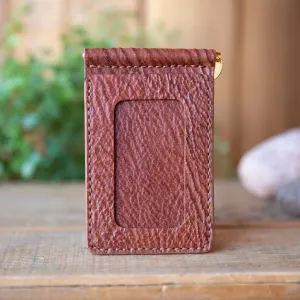 Shark Leather Bar Clip Wallet
