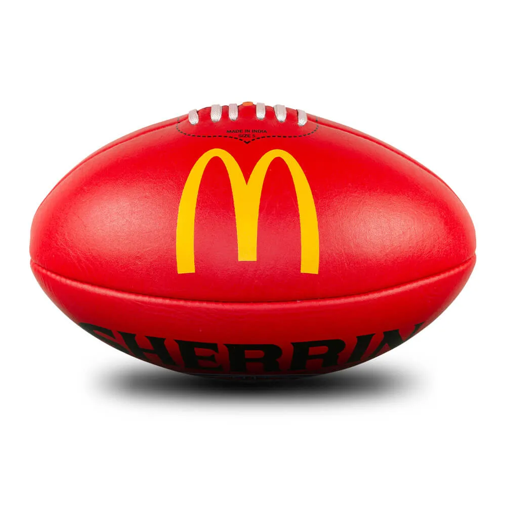 SHERRIN LEATHER  FOOTBALLTRAINING REP MCDONALDS