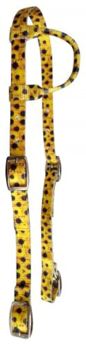 Showman Headstall One Eared Nylon