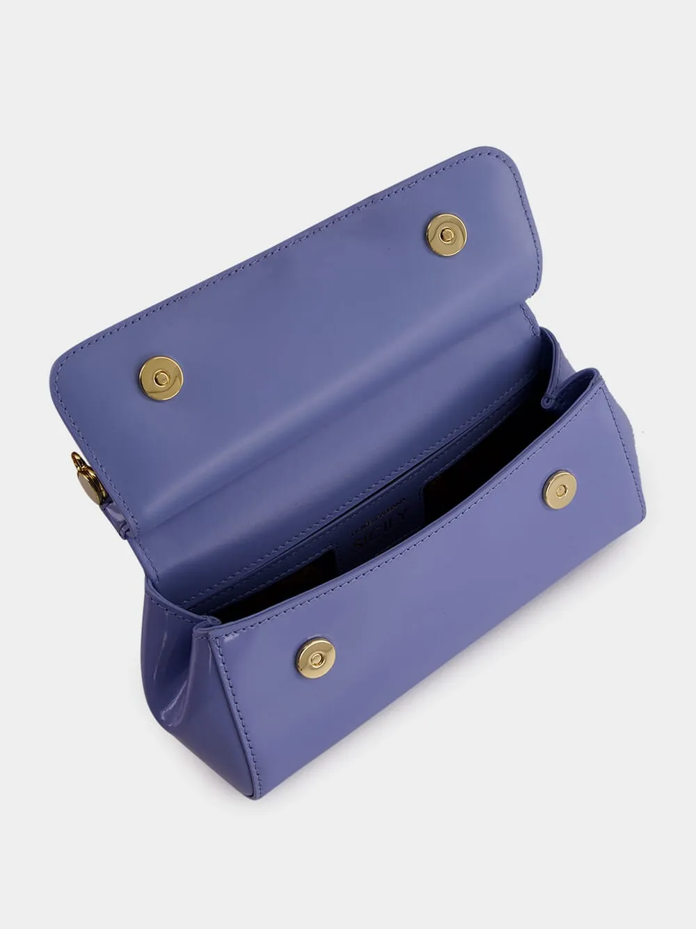 Sicily Handbag In Polished Calfskin