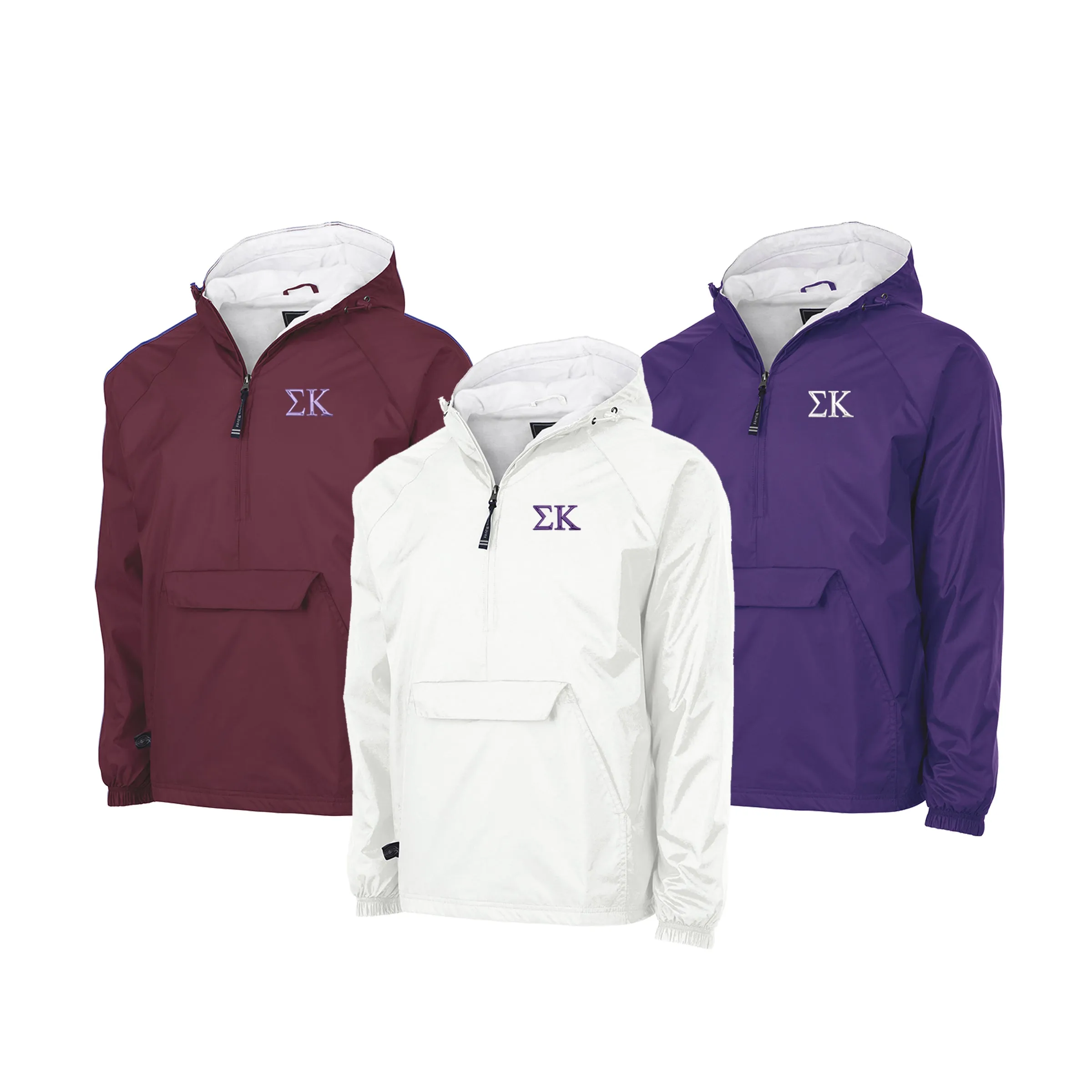 Sigma Kappa Lined Windbreaker