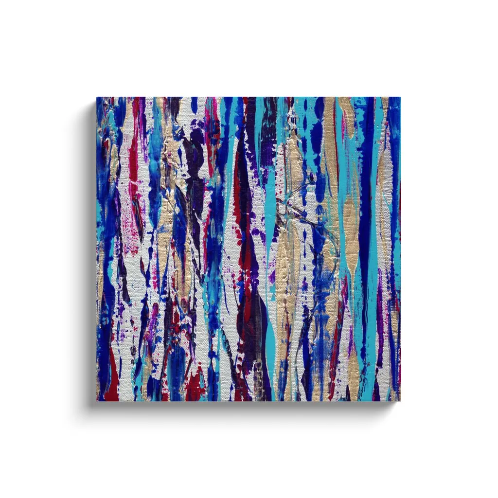 Silver Streak Canvas Reproduction