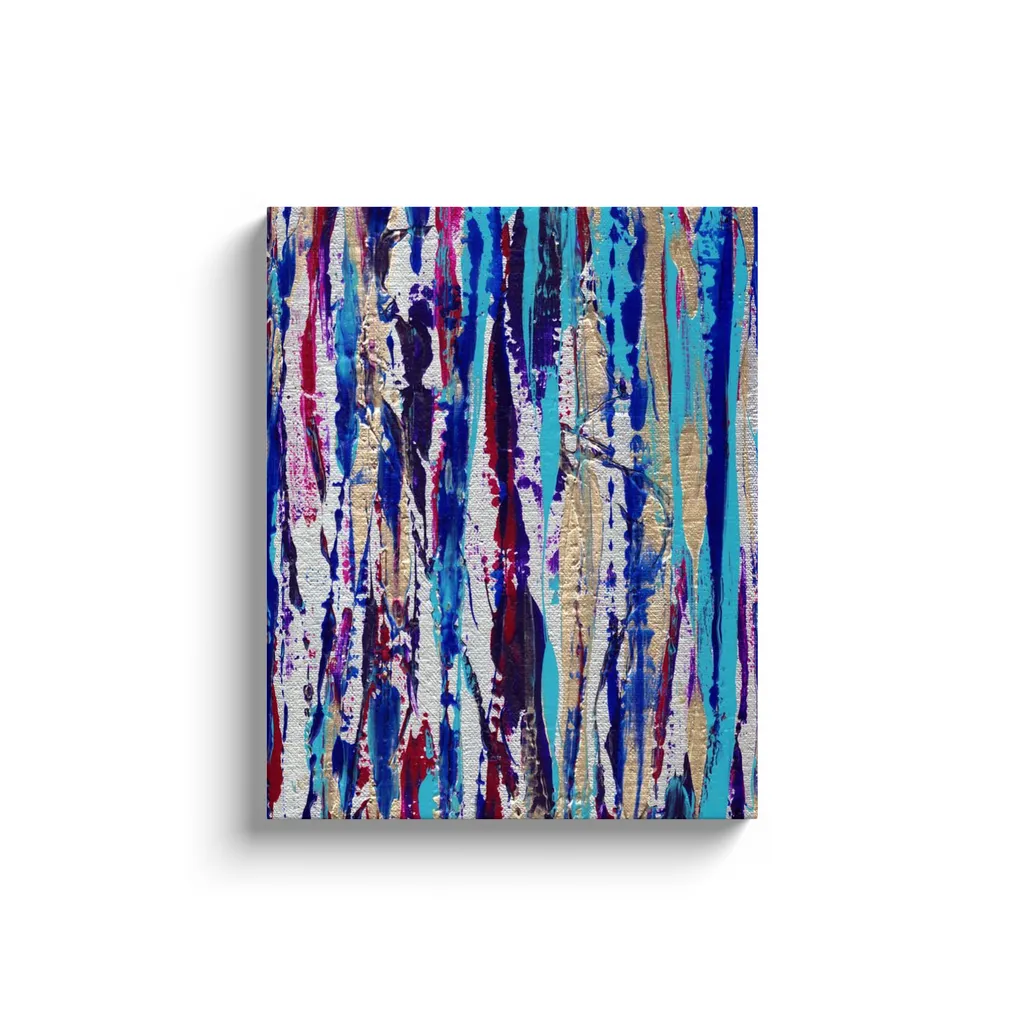 Silver Streak Canvas Reproduction