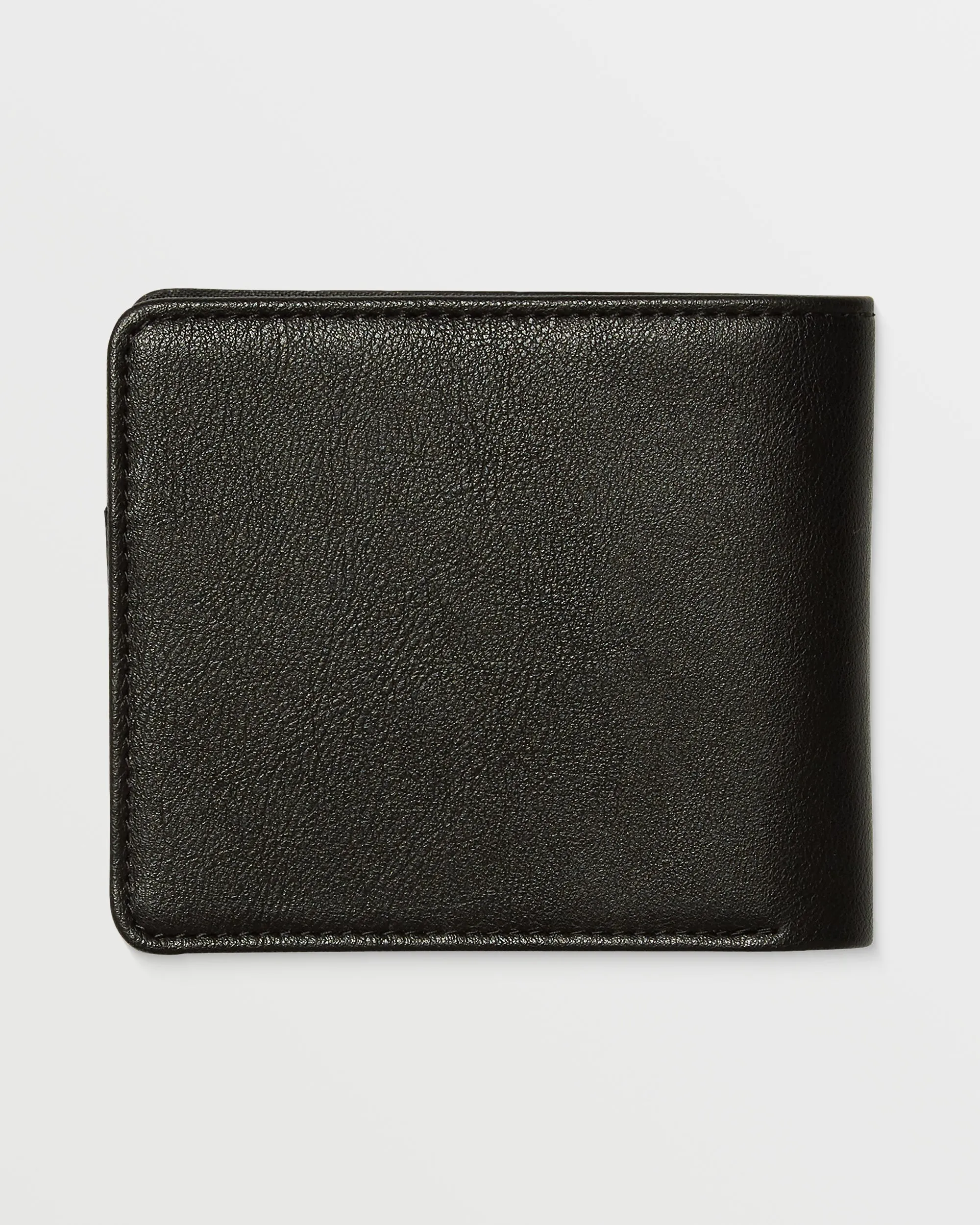 Slim Stone Small Wallet - BLACK