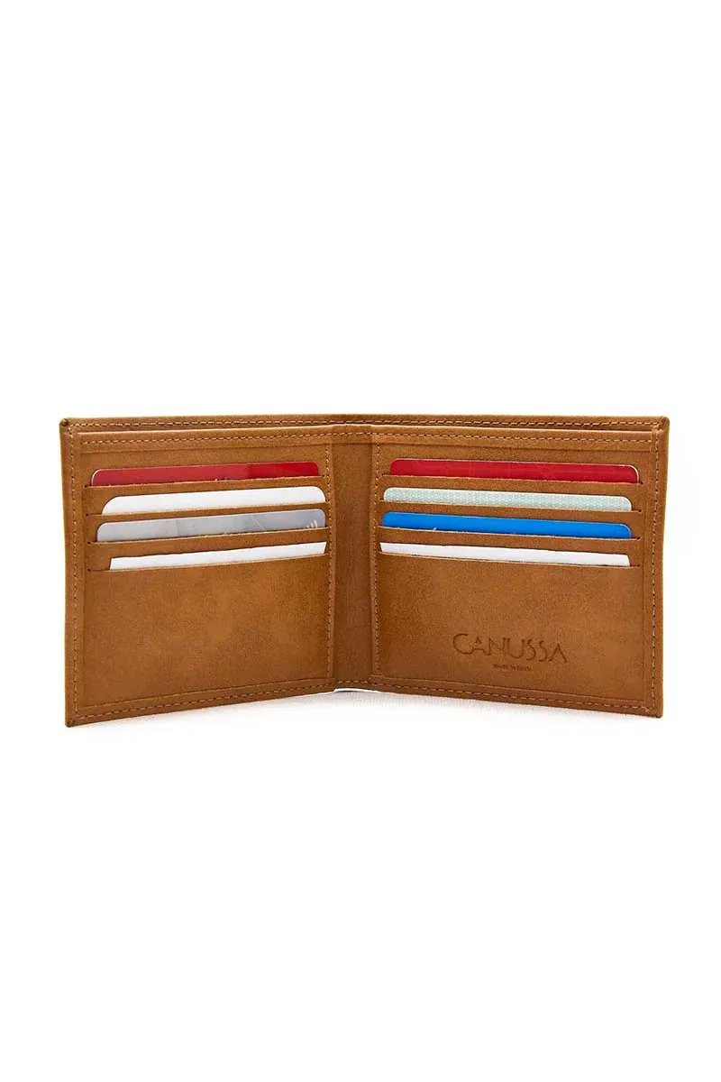 Slim Vegan Wallet Camel