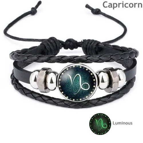 SMF Luminous 12 Constellation Charm Bracelet