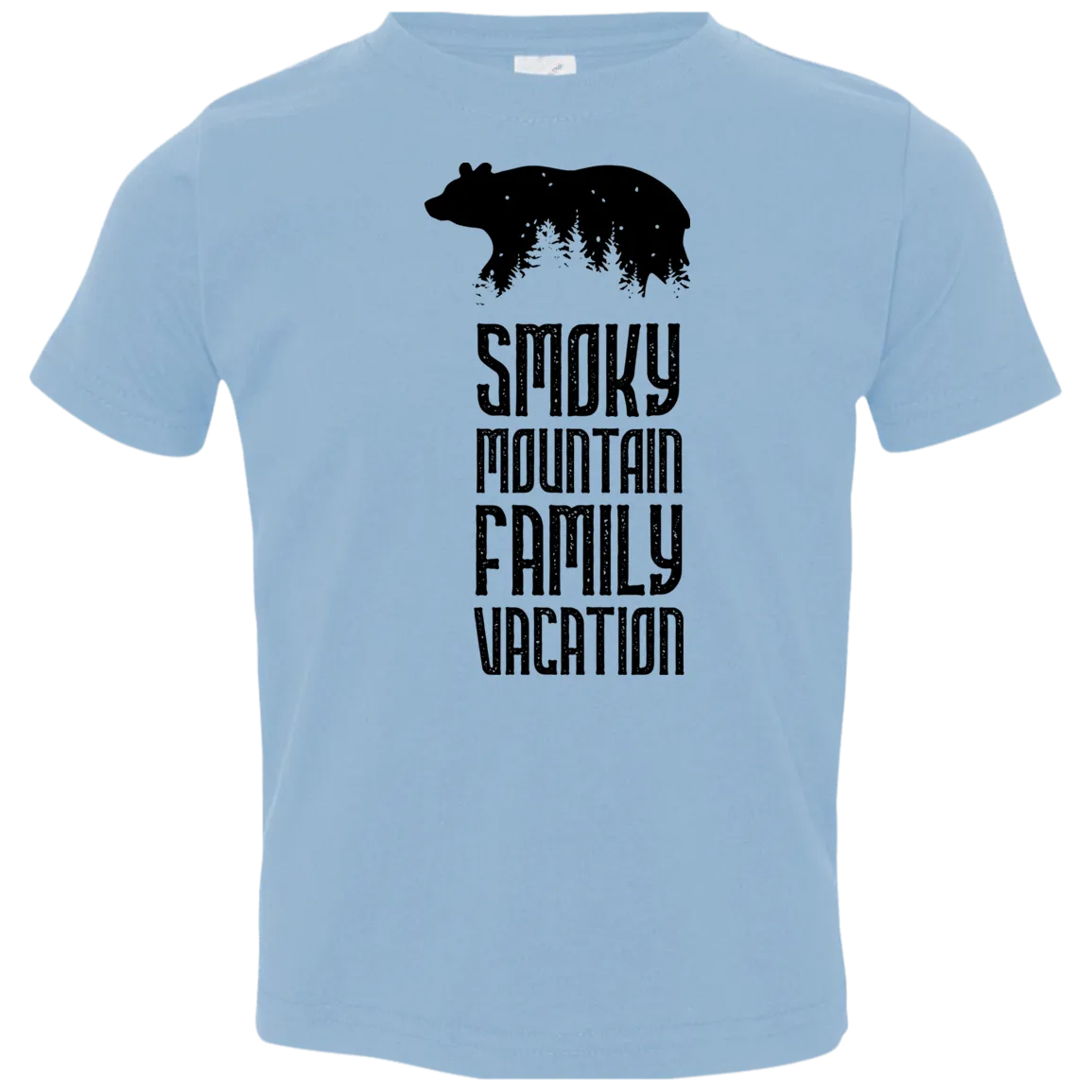Smoky Mountain Family Vacation Bear - Toddler T-Shirt